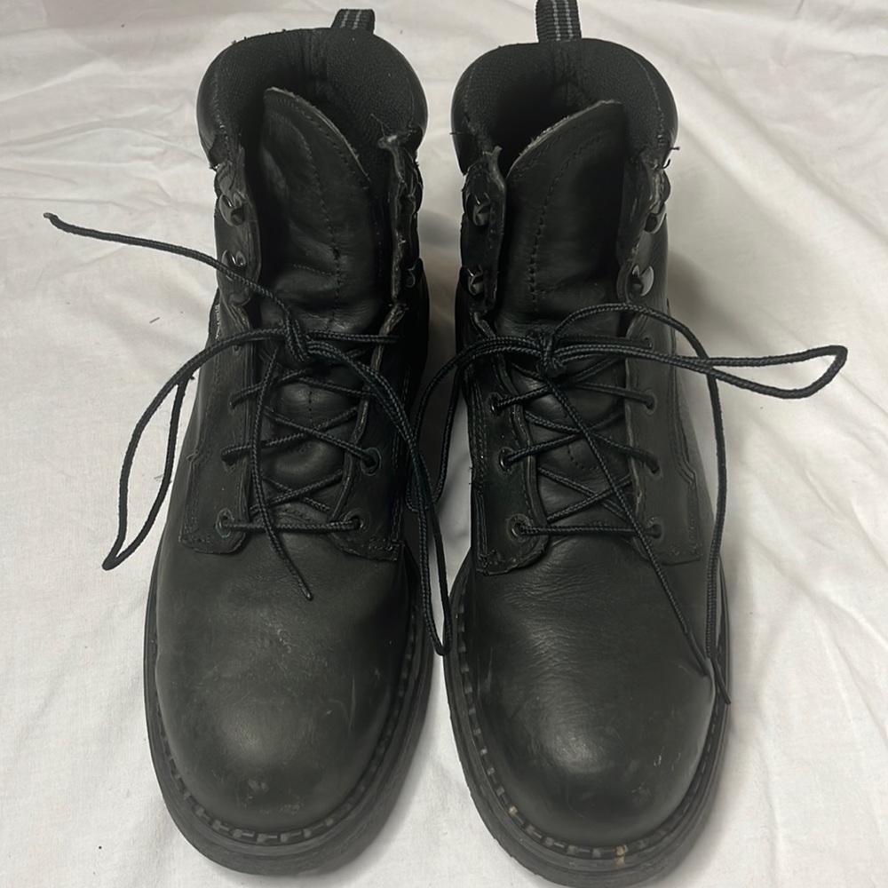 Red Wing Shoes - Men's Steel Toe Work Boots (Black)